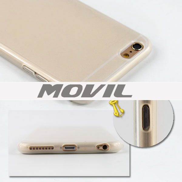 NP-2055 TPU Touch pantalla Flip Funda para Apple iPhone 6 Plus-3